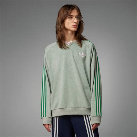 vintage adidas sweatshirt green